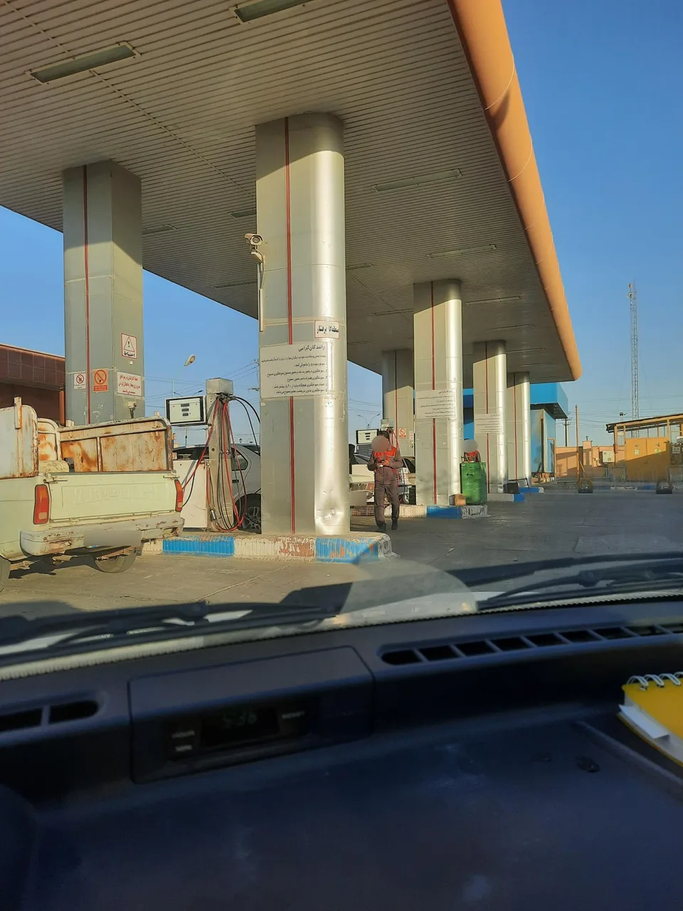 پمپ گاز سی ان جی شهید دشتی - جایگاه سوخت در یزد - تصویر 3