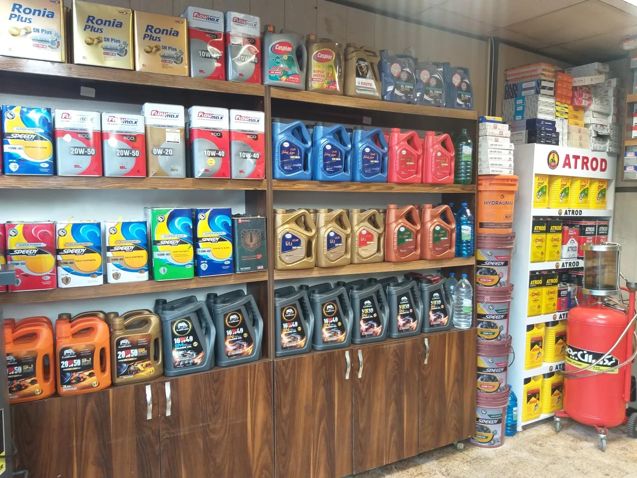 تعویض روغن و اتوسرویس کرداری