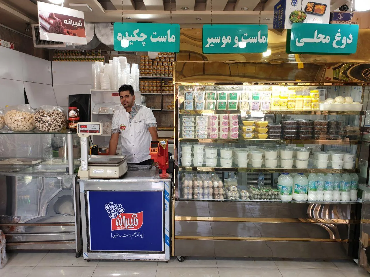 لبنیات سنتی شیرانه شعبه ولیعصر - تصویر 4