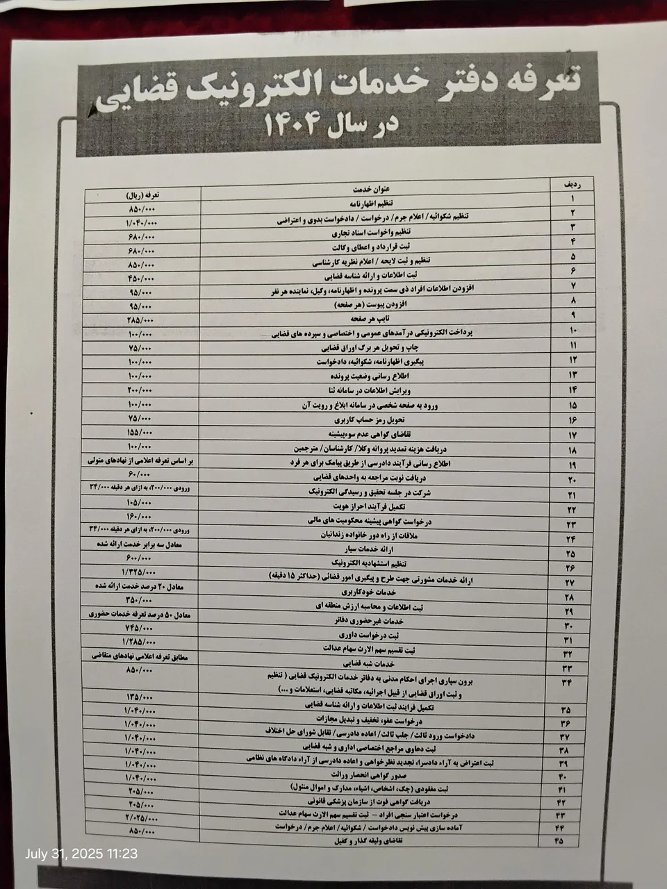 دفتر خدمات الکترونیک قضایی - تصویر 2