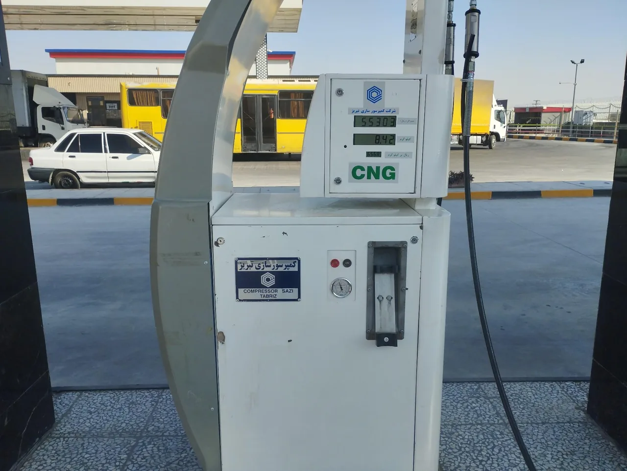 پمپ گاز CNG دانشگاه امیرالمومنین - تصویر 4