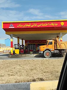 پمپ بنزین و گازوئیل خانی قهجاورستان