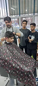پیرایش مردانه محسن