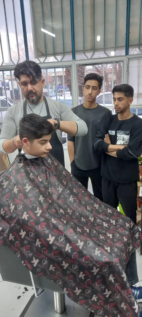 پیرایش مردانه محسن