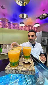 بستنی لیمو نعنا