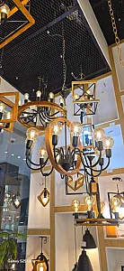 گالری لوستر تک نور