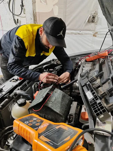 تست موتور و CNG علی - تنظیم موتور در تبریز