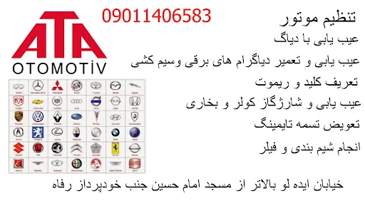 تنظیم موتور و برق خودرو آتا - تصویر 2