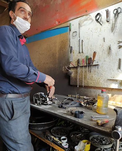 تنظیم کاربراتور ماشین بیوک آقا - تعمیرگاه خودرو در تبریز