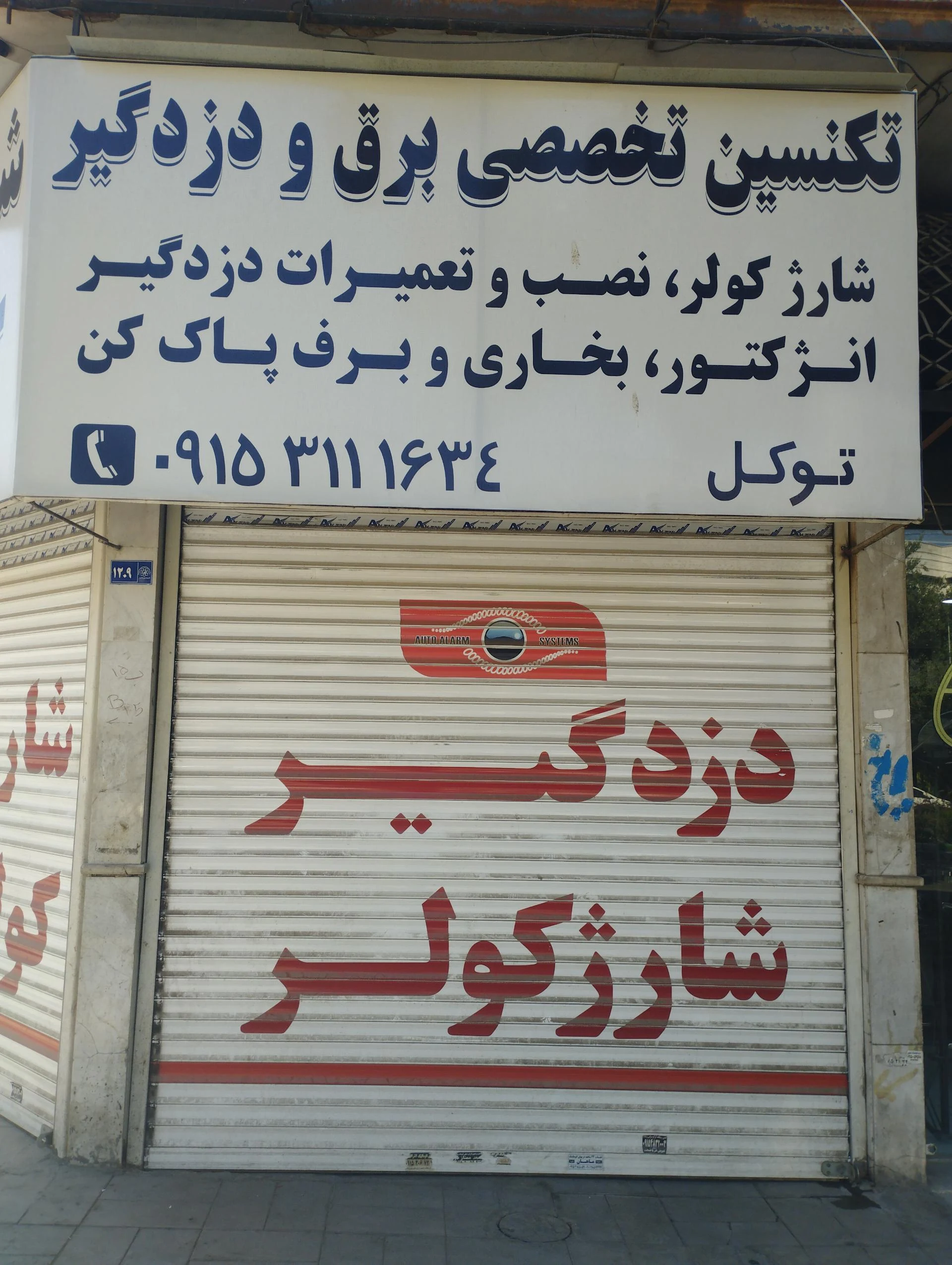تکنسین برق و دزدگیر