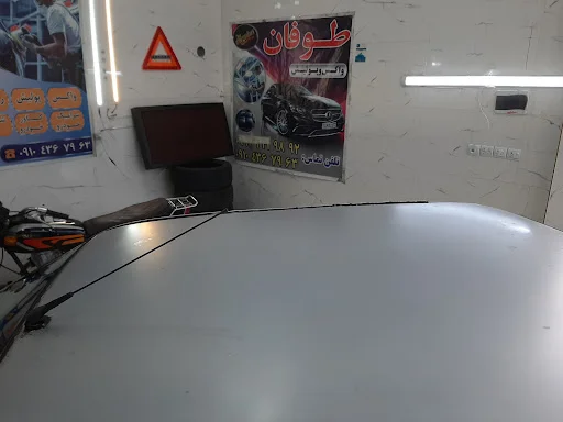 پولیش واکس سرامیک طوفان