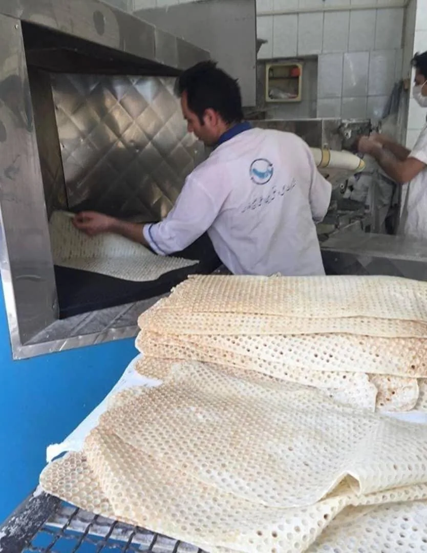 نانوایی لواش نمونه