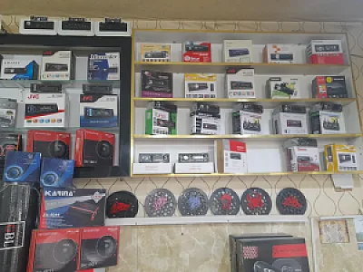 سیستم اتومبیل سیاه سفید