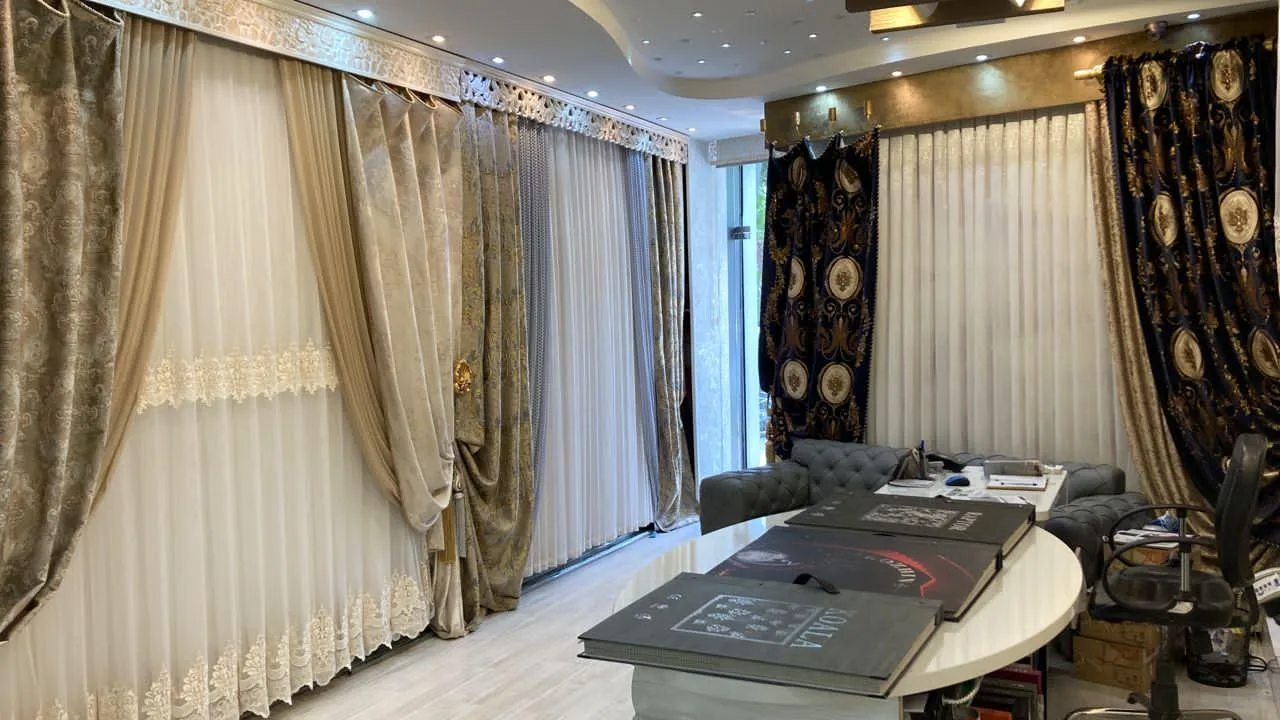 پرده و کاغذ دیواری اترک - تصویر 5