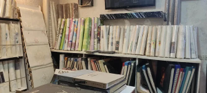 کاغذ دیواری رخش آذین نقش جهان