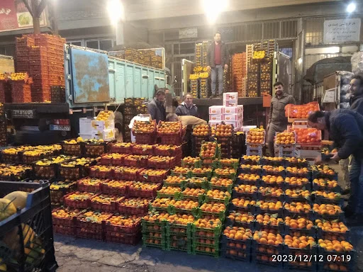 میدان بزرگ میوه و تره بار تبریز
