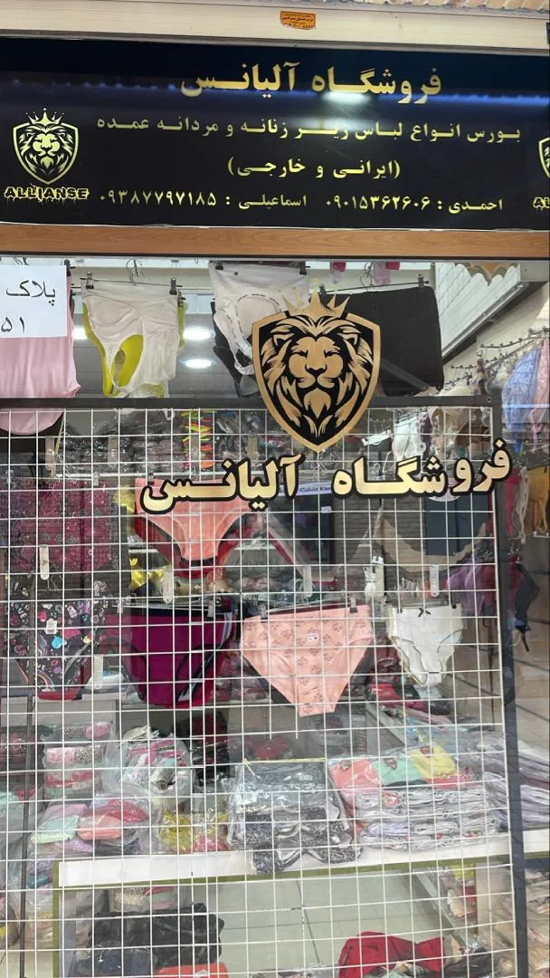 فروشگاه عمده لباس زیر آلیانس - تصویر 6