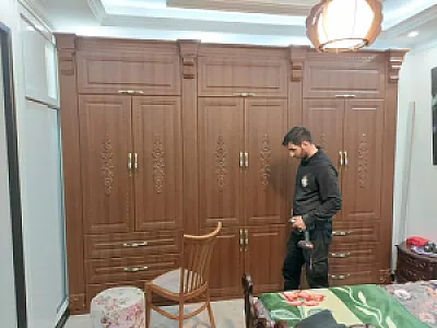 تولید کابینت و دکوراسیون کلاسیک ام دی اف