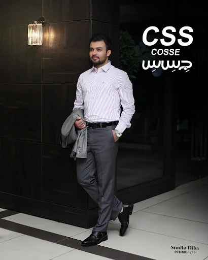 فروشگاه پوشاک مردانه Css