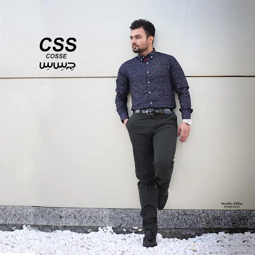 فروشگاه پوشاک مردانه Css