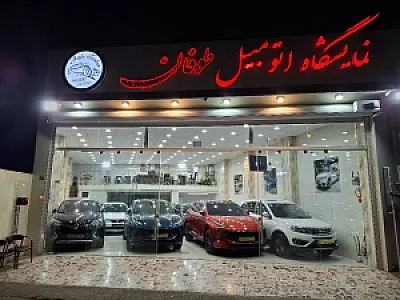 نمایشگاه اتومبیل طوفان