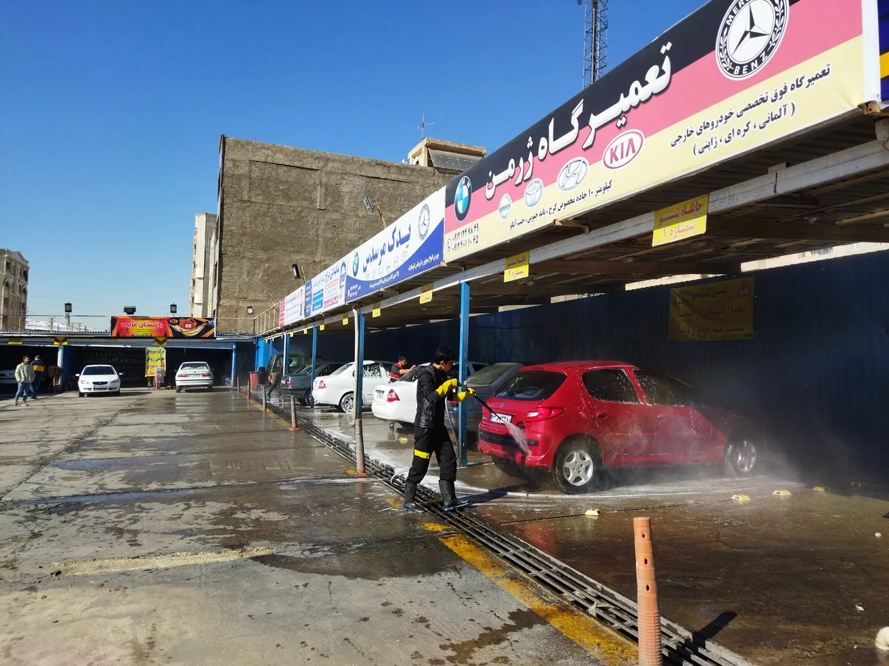کافه کارواش بزرگ چینو(باغستان غربی) - کارواش و دیتیلینگ در کرج - تصویر 2