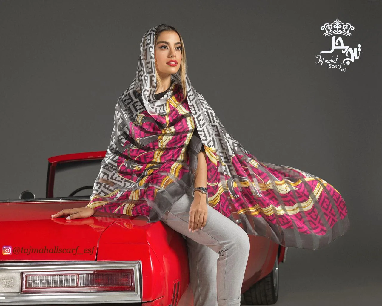 شال و روسری تاج محل - تصویر 3