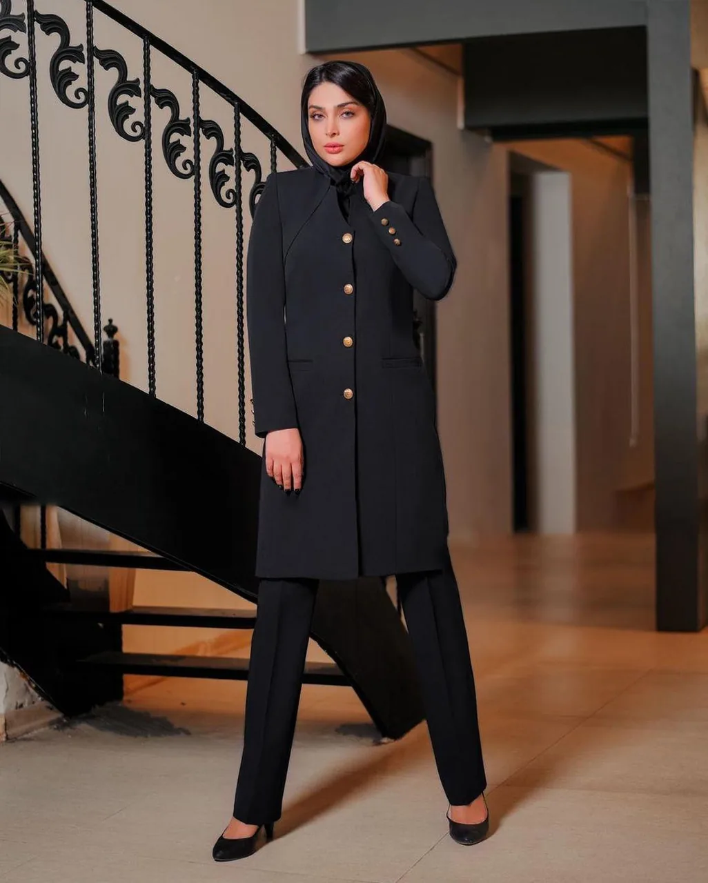 مانتو شلوار اداری آناتا - تصویر 5