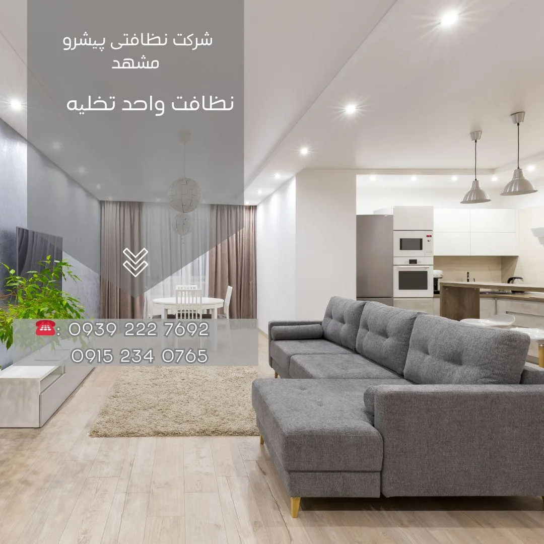 شرکت نظافتی و مبل شویی پیشرو