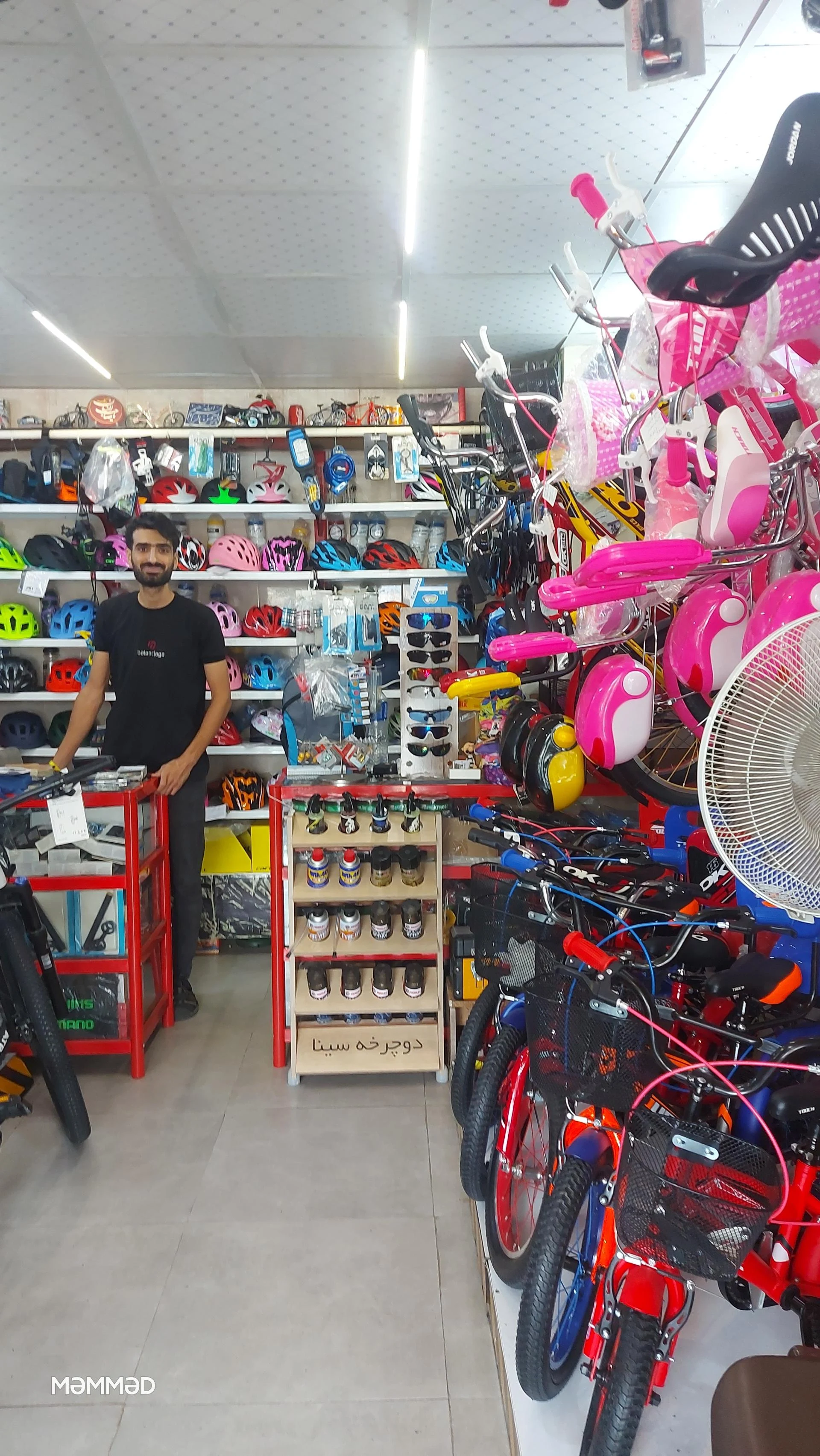 فروشگاه دوچرخه سینا شعبه دو