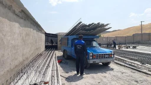 کارخانه بلوک و تیرچه آذر فولاد عباسی