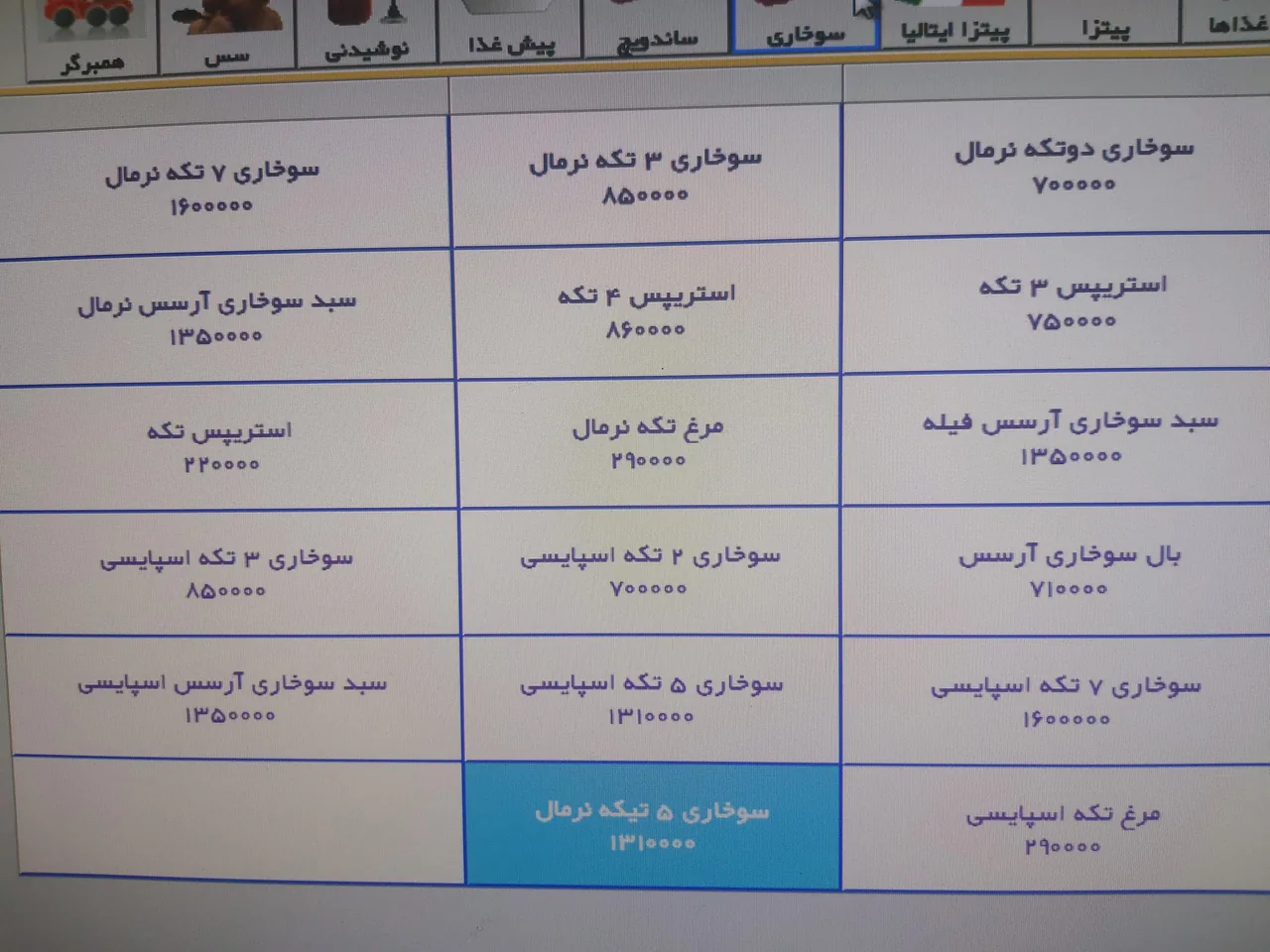 پیتزا و فست فود آرسس - تصویر 4