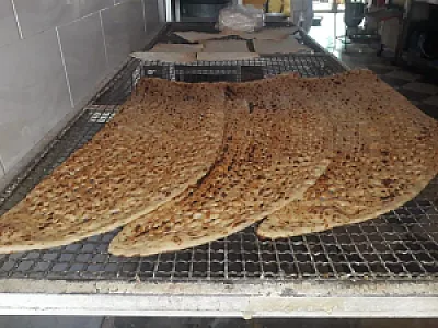 نان سنگک شاطرمحمد
