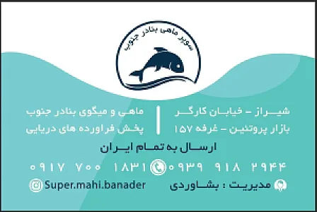 سوپر ماهی بنادر جنوب