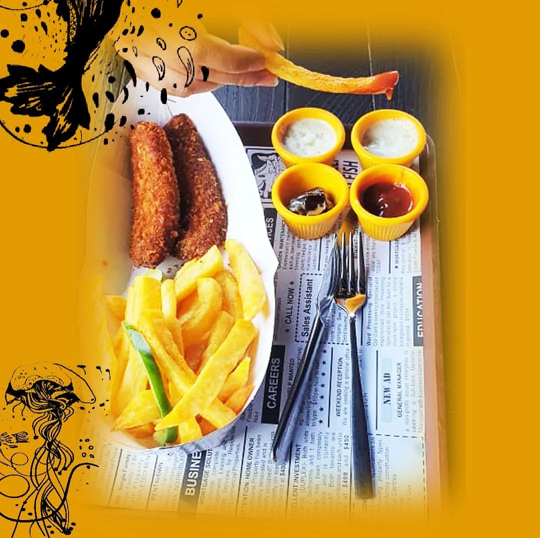 کافه رستوران ماهی و چیپس