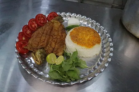 بیرون بر کته زعفران