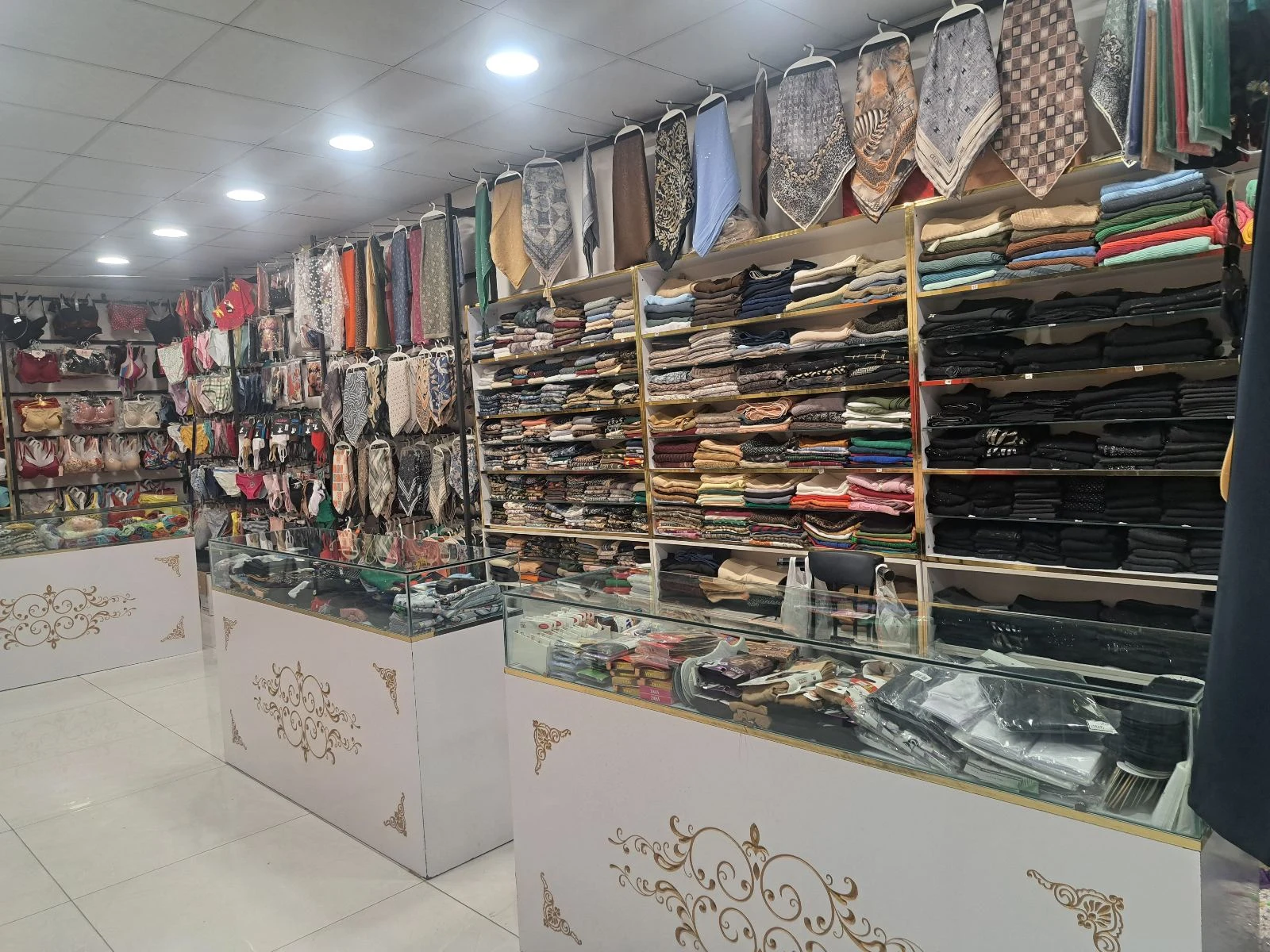 شال و روسری عسل بانو - پوشاک زنانه در مشهد - تصویر 4