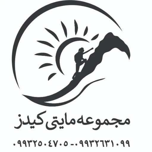 لوگوی سالن سنگ نوردی مایتی کیدز