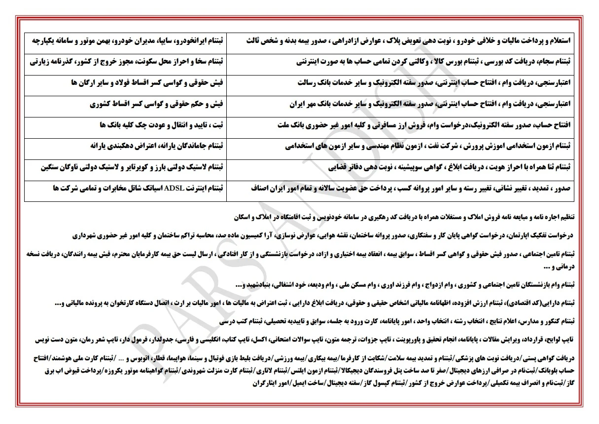 کافی نت آنلاین پارس اندیش