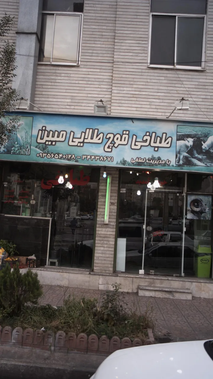 طباخی قوچ طلایی مبین