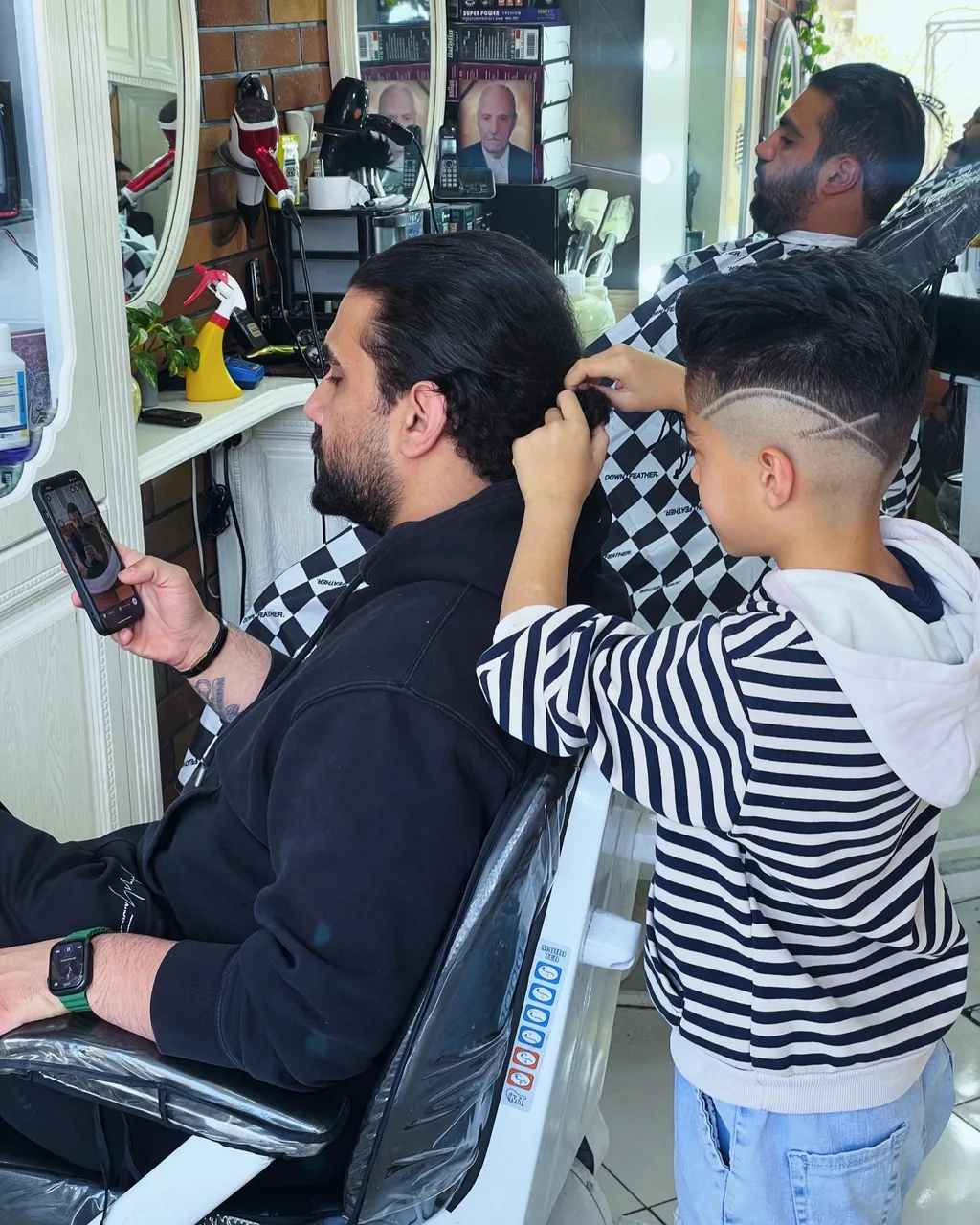 سالن زیبایی مردانه Vipداماد - سلمانی (آرایشگاه مردانه) در قم - تصویر 5