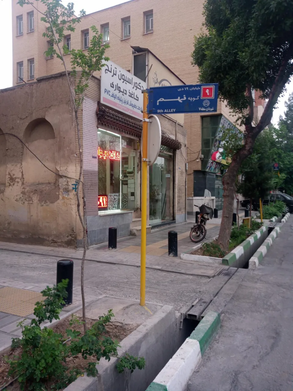 دکوراسیون ترنج کاغذ دیواری - تصویر 3