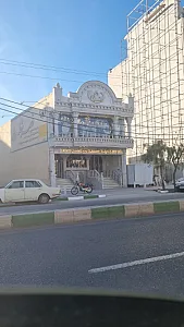 لوستر و آینه کنسول برنزی قصرشعله