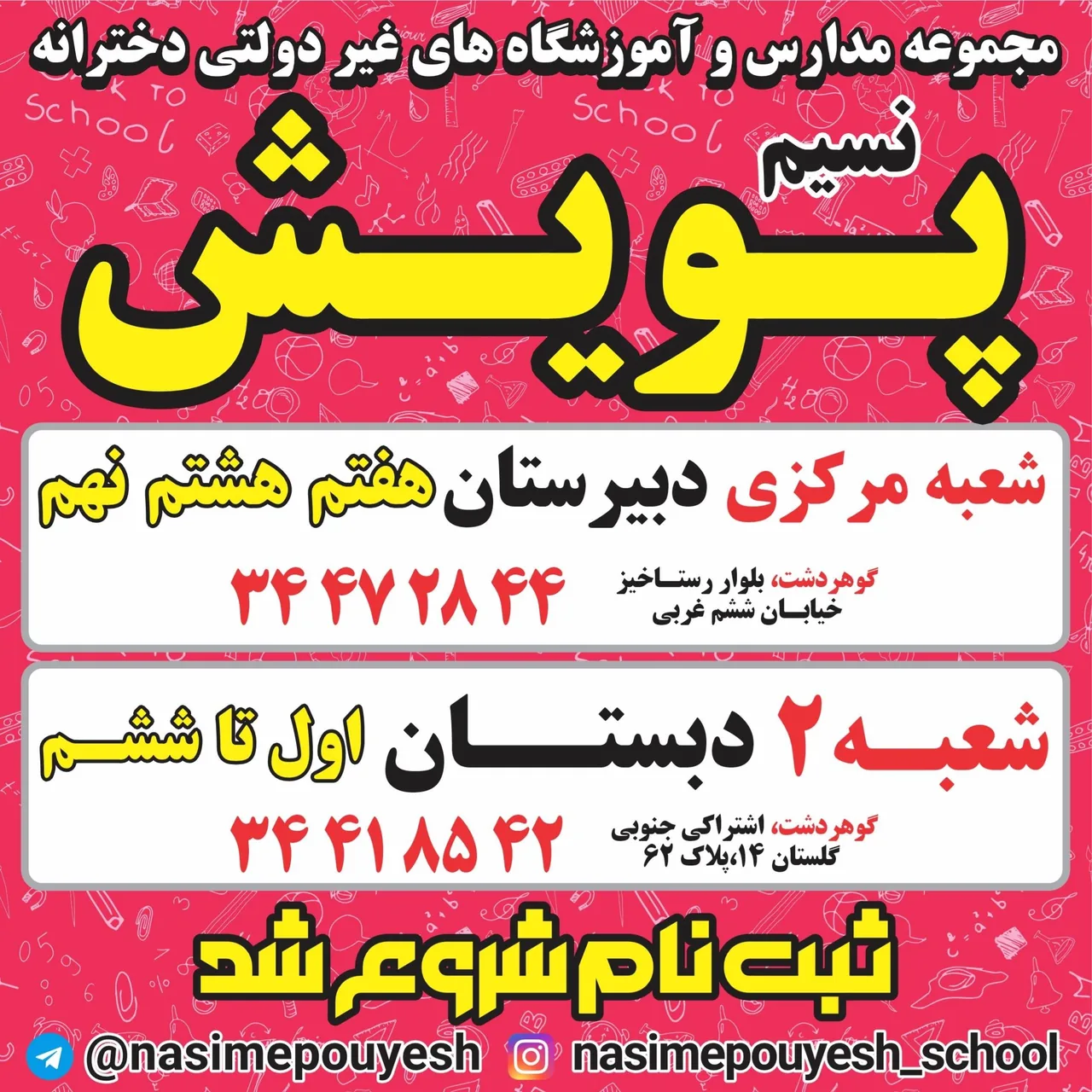 دبستان غیر دولتی دخترانه نسیم پویش - تصویر 3