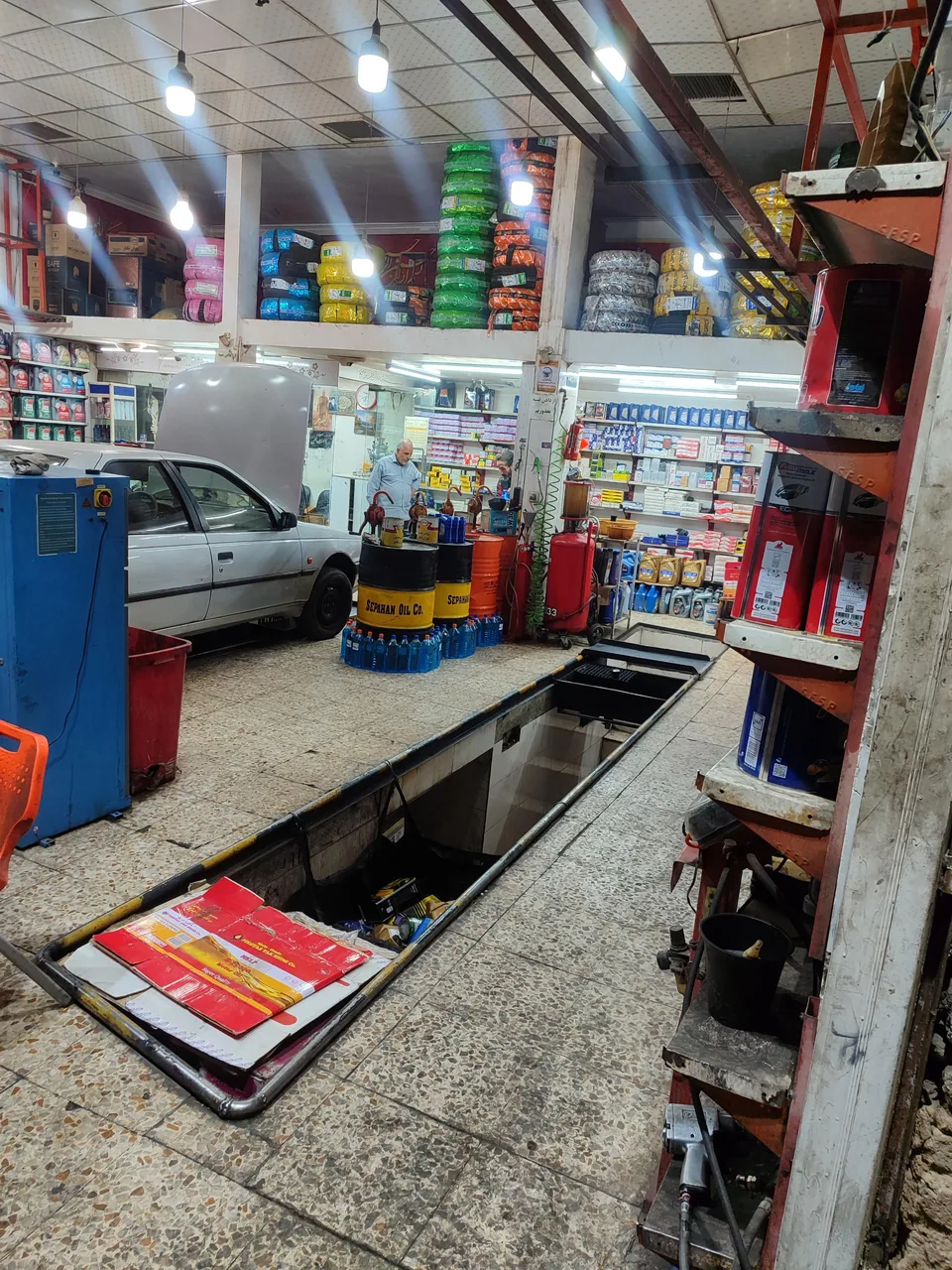 تعویض روغن و لاستیک هدف - تصویر 3