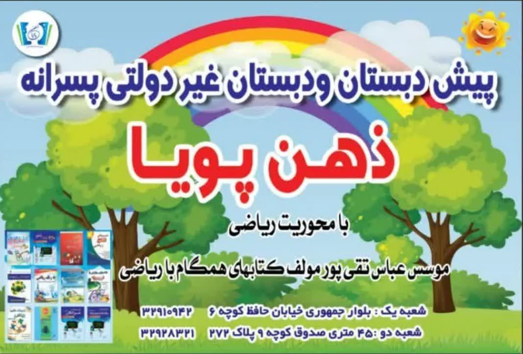 دبستان پسرانه غیر دولتی ذهن پویا شعبه دو - مدرسه در قم