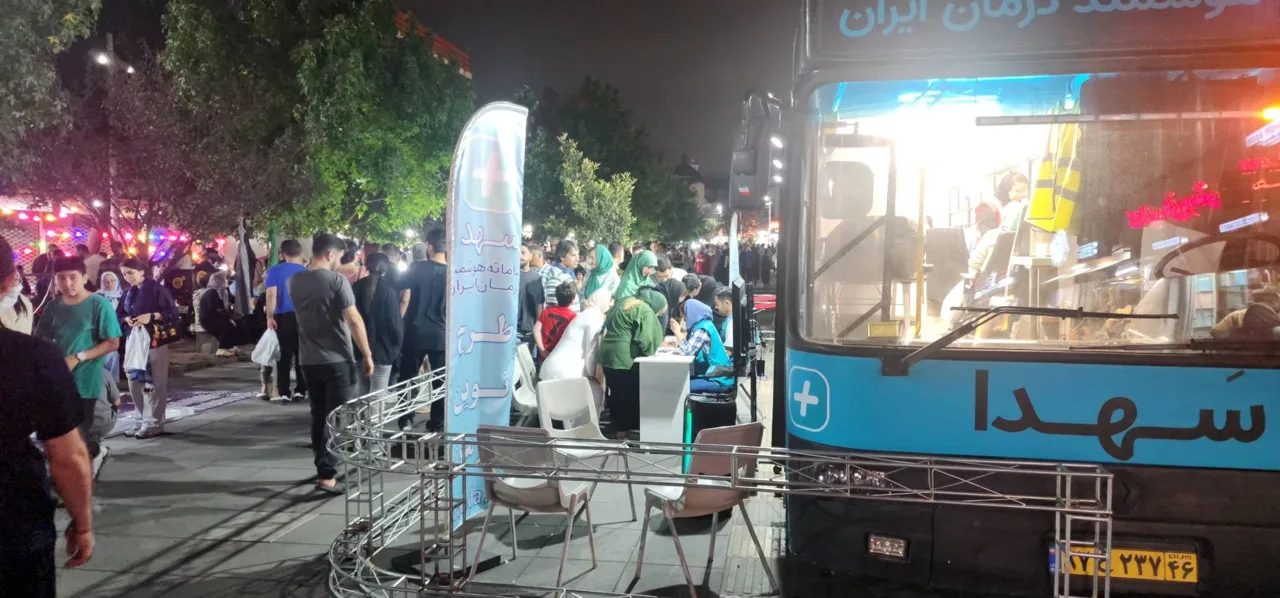 اتوبوس پایش سلامت سهدا - تصویر 2