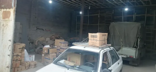 باربری طوفان بار رشت