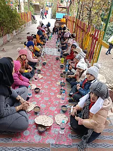 پیش دبستانی لبخند کودک