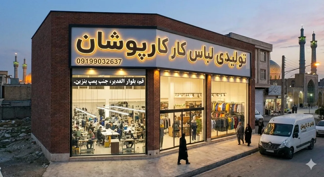 فروشگاه لباس کار قم کارپوشان - تصویر 3